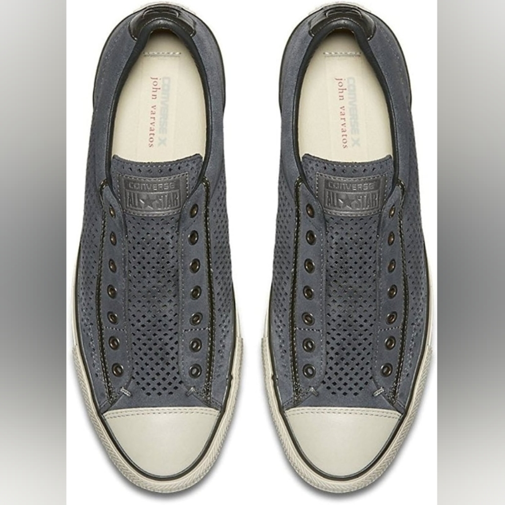 Converse x John Varvatos Chuck Taylor All Star Leather Shoes 156712C - SIZE 10
